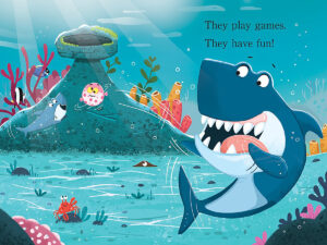 Step Into Reading® Step 1 - Big Shark and Little Shark: Big Shark