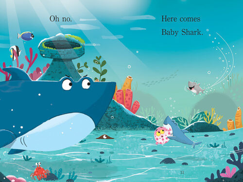 Step Into Reading® Step 1 - Big Shark and Little Shark: Big Shark