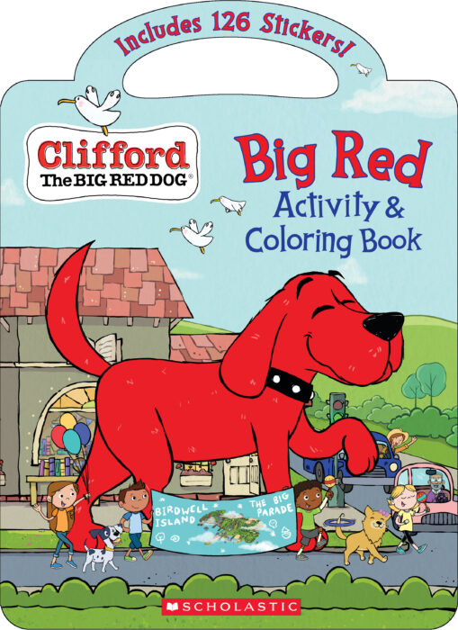 Clifford: Big Red Activity & Coloring Book by