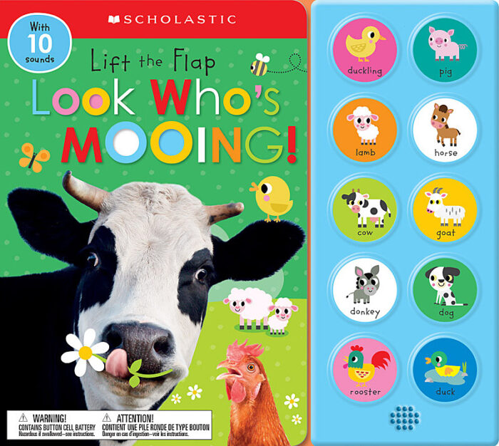 Lift　the　by　Flap　Look　The　Who's　Store　Mooing　Scholastic　Scholastic　Teacher