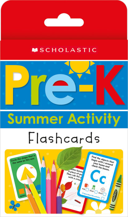 PreK Summer Activity Flashcards: Scholastic Early Learners (Flashcards)