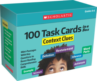 100 Task Cards in a Box: Context Clues