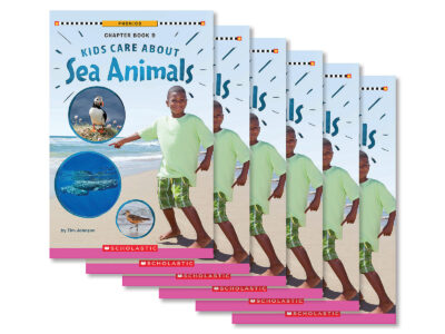 Kids Care About Sea Animals Chapter Book Set
