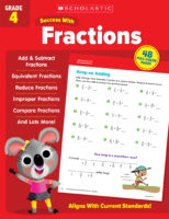 Scholastic Success With Fractions: Grade 4 Workbook