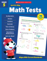 Scholastic Success With Math Tests: Grade 5 Workbook