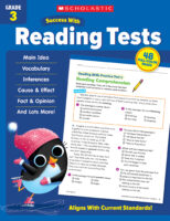 Scholastic Success With Reading Tests: Grade 3 Workbook