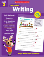 Scholastic Success With Writing: Grade 2 Workbook