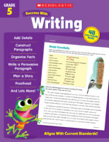 Scholastic Success With Writing: Grade 5 Workbook