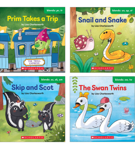 Laugh-A-Lot Phonics: Blends & Digraphs (Single-Copy Set) by Liza