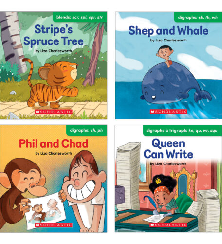 Laugh-A-Lot Phonics: Blends & Digraphs (Single-Copy Set) by Liza