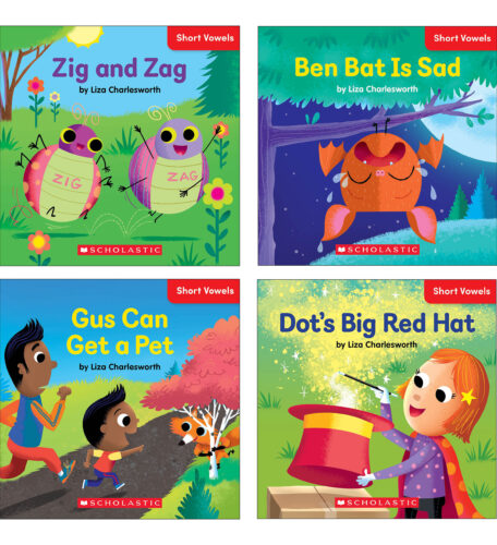 Laugh-A-Lot Phonics: Short Vowels (Multiple-Copy Set) by Liza
