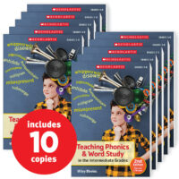 Teaching Phonics & Word Study in the Intermediate Grades, 3rd Edition (10-copy pack)