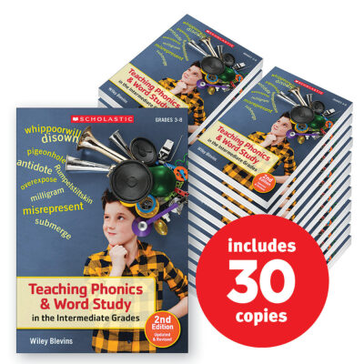 Teaching Phonics & Word Study in the Intermediate Grades, 3rd Edition (30-copy pack)