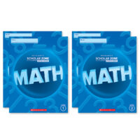 Scholar Zone Extended Learning Math Grade 1 (2 Scholar)