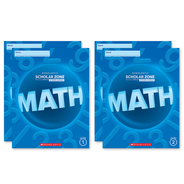 Scholar Zone Extended Learning Math Grade 1 (2 Scholar)