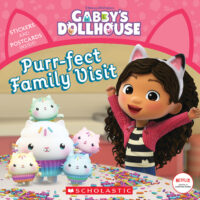 Gabby's Dollhouse #5:  Purrfect Family Visit w/Stckrs