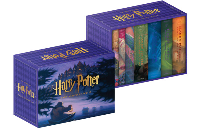 Harry Potter Boxed Set, 1-4, Paperback, First American Edition 1999,  Scholastic 9780439434867