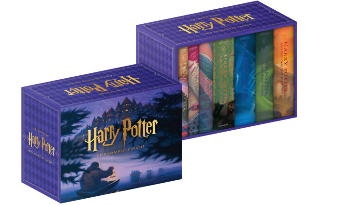 This Harry Potter box set doesn't fit all of the books if any of them have  actually been read or taken out : r/mildlyinfuriating