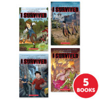 I Survived Graphix Collection Grades 4-6 (5 books)