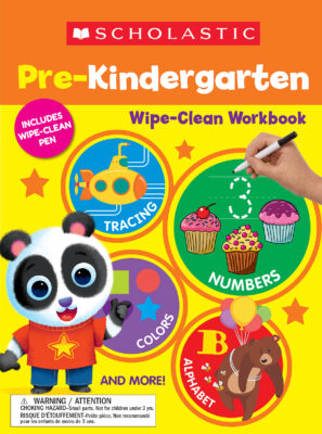 Scholastic Pre-K Wipe Clean Workbook