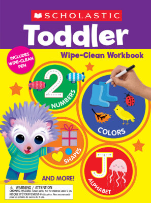 Scholastic Toddler Wipe Clean Workbook