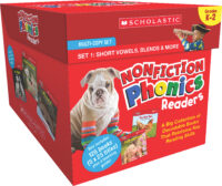 Nonfiction Phonics Readers SET 1: Short Vowels, Blends & More (Multi-Copy Set)