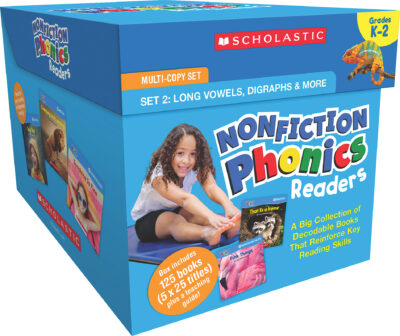 Nonfiction Phonics Readers SET 2 (Multi-Copy Set): Vowels, Digraphs & More