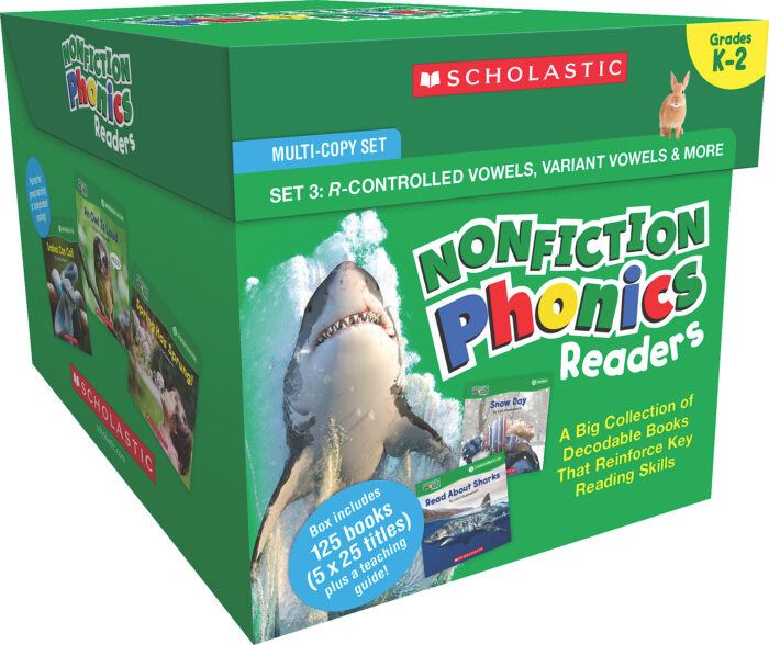 Nonfiction Phonics Readers SET 3: R-Control, Variant Vowels & More (Multi-Copy Set)