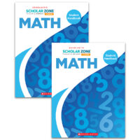 Scholar Zone Summer Math Grade 1 (2 Scholar)