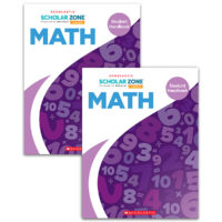 Scholar Zone Summer Math Grade 4 (2 Scholar)