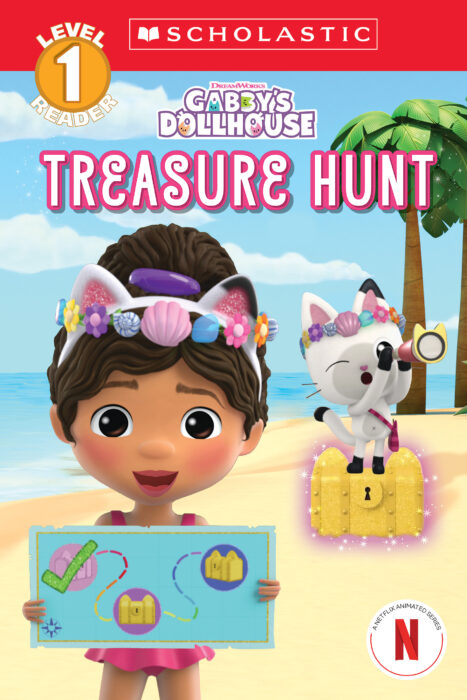 Scholastic Reader!® Level 1 - Gabby's Dollhouse: Treasure Hunt