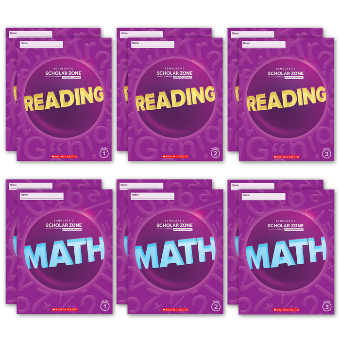 Scholar Zone Extended Learning Plus ELA & Math Grade 4 (2 Scholar)