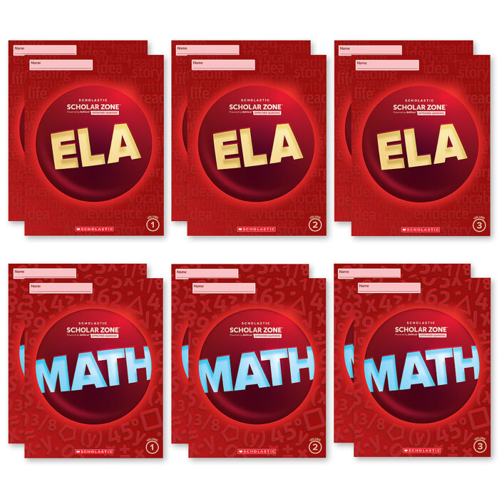 Scholar Zone Extended Learning Plus ELA & Math Grade 8 (2 Scholar)