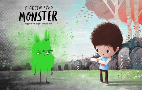 Big Bright Feelings: Milo's Monster by Tom Percival | Scholastic