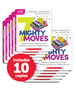 7 Mighty Moves Reading Resources (10-copy pack) by Lindsay Kemeny