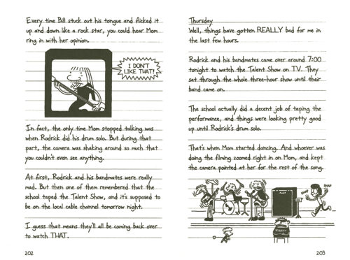 Diary of a Wimpy Kid: Rodrick Rules (Diary of a Wimpy Kid #2) (Hardcover)