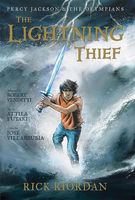 Percy Jackson & the Olympians-Graphic: The Lightning Thief: The Graphic  Novel by Rick Riordan