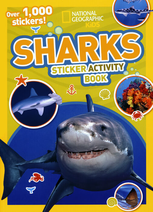 National Geographic Kids: Sharks! Sticker Activity Book | Scholastic