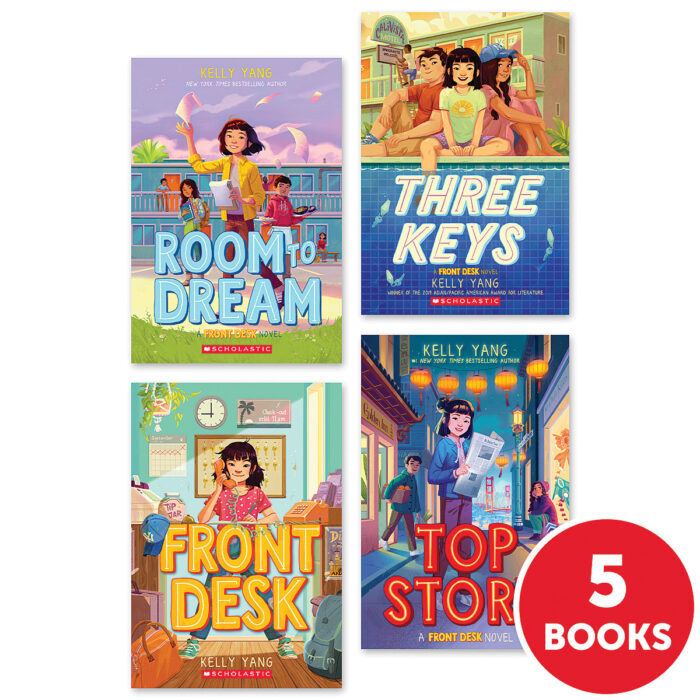 Front Desk Series 3 Books Collection Set By Kelly Yang (Front Desk, Three  Keys, Key Player)