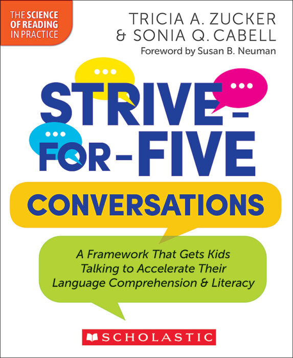 Teacher　Scholastic　A.　Strive-for-Five　The　Tricia　Store　Q.　Conversations　Sonia　Zucker,　by　Cabell