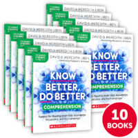 Know Better, Do Better: Comprehension (10-copy pack)