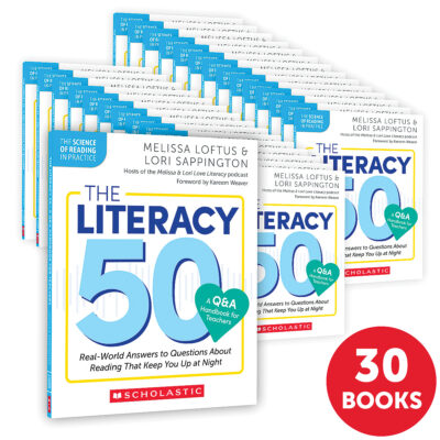 The Literacy 50-A Q & A Handbook for Teachers (30-copy pack)