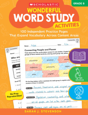 Wonderful Word Study Activities: Grade 5