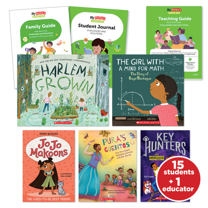 My Books Every Day Challenges & Solutions Grade 3-Classroom Set