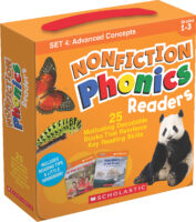 Nonfiction Phonics Readers SET 4: Advanced Concepts (Single-Copy Set)