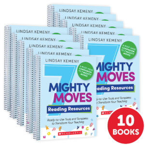 7 Mighty Moves Reading Resources (10-copy pack) by Lindsay Kemeny