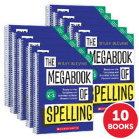 The Megabook of Spelling: Grades K-2 (10-copy pack)