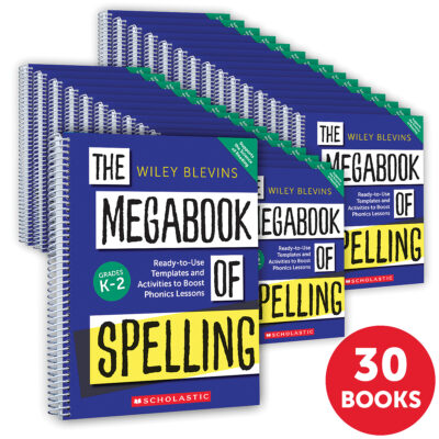 The Megabook of Spelling: Grades K-2 (30-copy pack)