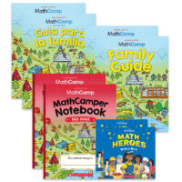 MathCamp Student Consumables 2 Pack Red Bunk Grades K-1