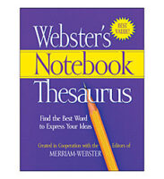 Webster's Notebook Thesaurus